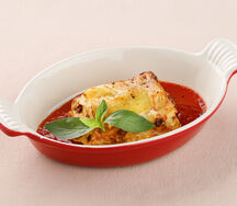 Лазанья мясная с соусом Наполи