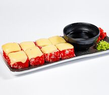 Запеченная с креветкой