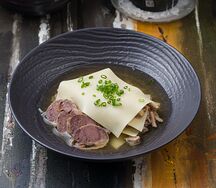 Бешбармак с кониной