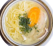 Шурпа куриная с лапшой