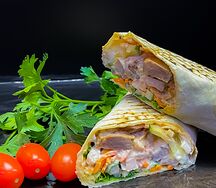 Шаурма с курицей большая