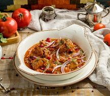 Чахохбили с ножками цыпленка