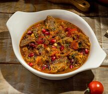Чашушули из говядины с картофелем