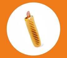 Французский хот-дог с колбаской