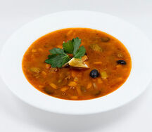 Солянка со сметаной