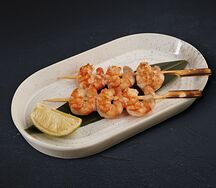 Шашлычок из креветки