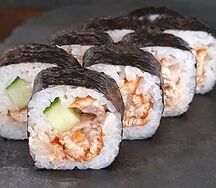 Маки-ролл Kurashikku с угрем 8 шт