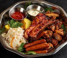 Большое мясное ассорти