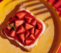Strawberry & Mascarpone French Toast