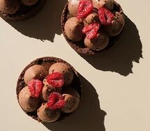 Choco & Caramel tart 