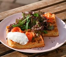 Potato waffles