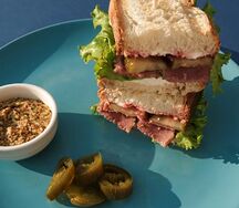 Christmas sandwich