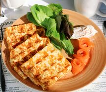 Cheesy Waffles
