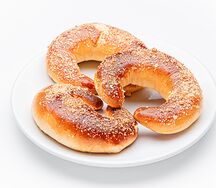 Рогалик с творогом