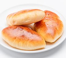 Пирожки печеные с картошкой