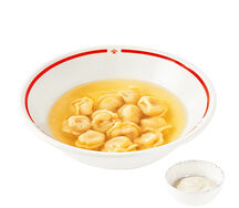 Пельмешки со сметаной