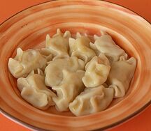 Вареники с творогом сладкие отварные