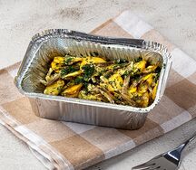 Жареный картофель с языком