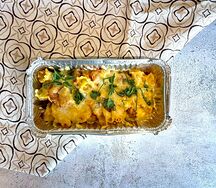 Паста Кампанелле с беконом и сливочным соусом