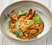 Ризотто с морепродуктами