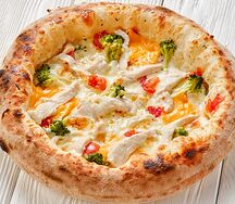 С курицей и брокколи 