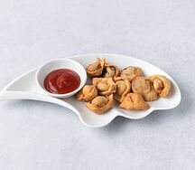 Жареные пельмени