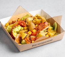 Fresh salad chicken