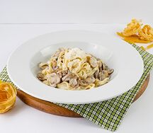 Паста с грибами