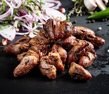 Куриные сердца