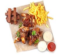 Ассорти на компанию с бараньими ребрами