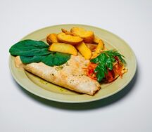 Куриная отбивная с грибами