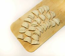 Замороженные пельмени из горбуши