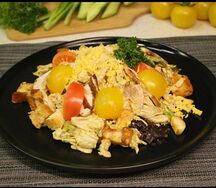 Цезарь с курицей