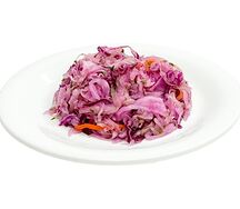 Салат с фиолетовой капустой