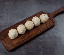 Домашние манты с фаршем 