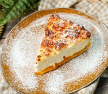 Чизкейк с ананасом