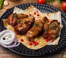 Шашлык из cвинoй шейки