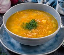 Домашняя куриная лапша