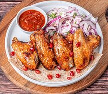 Шашлык из куриных крыльев
