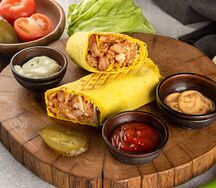Сырный кебаб с курицей мини
