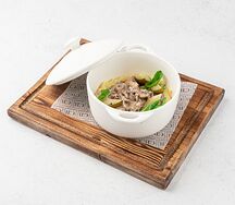 Бефстроганов в горшочке