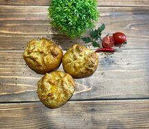 Пирог куриный с сыром