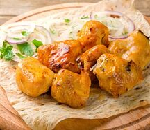 Куриный шашлык из филе бедра