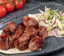 Шашлык из бараньей мякоти