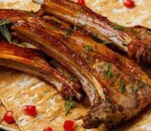 Шашлык из бараньей корейки