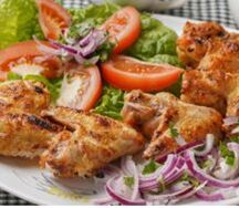 Шашлык из куриных крылышек