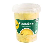 Сырный суп с вермишелью охлажденный