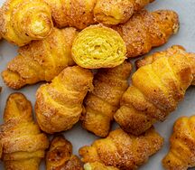 Банановые рогалики