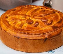 Фрикасе, большой пирог