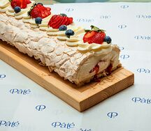 Меренговый рулет
